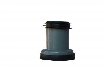 MANGUITO PVC INODORO 2 GOMAS RECTO 90-110